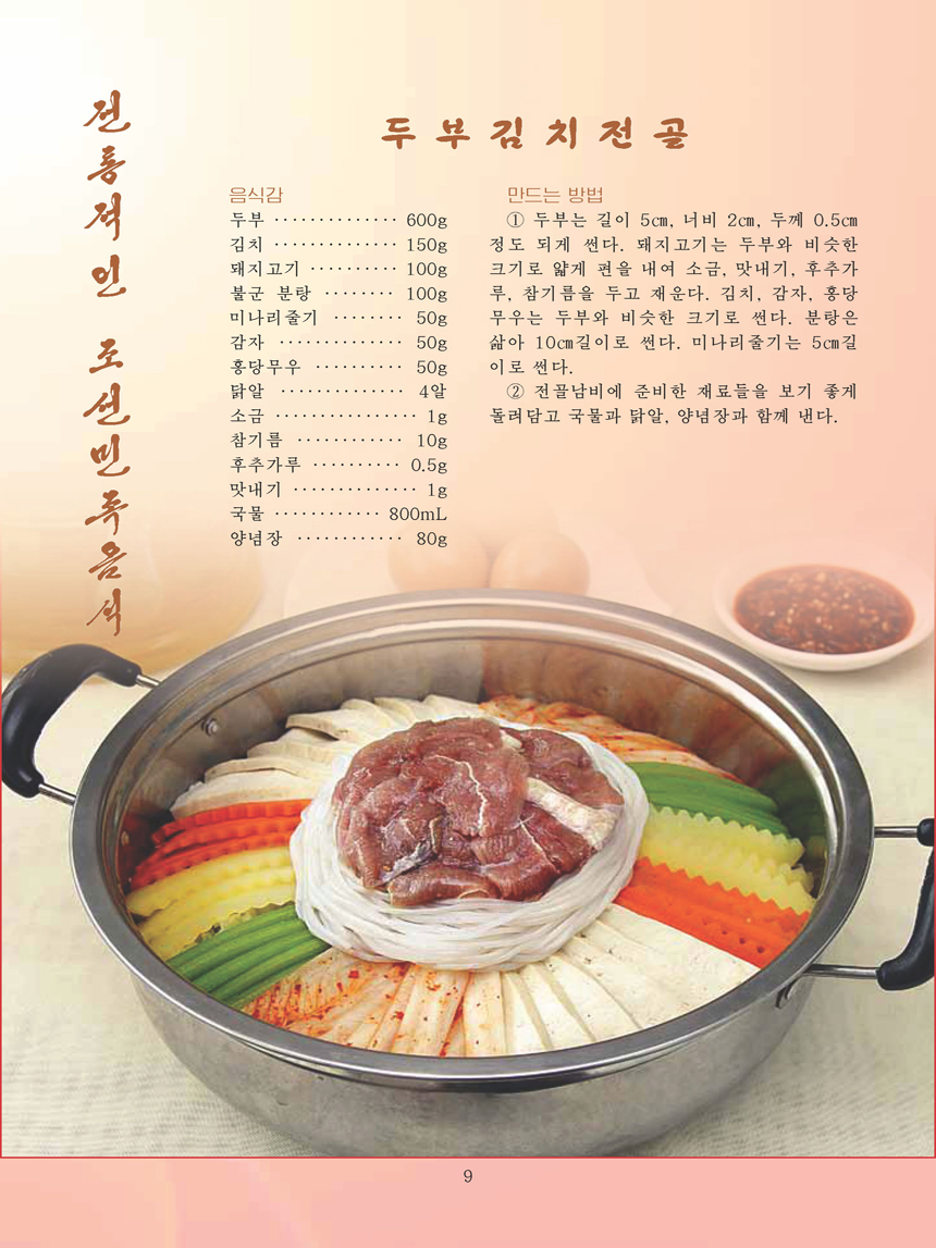 Korean Dishes (No. 3, 2021)
