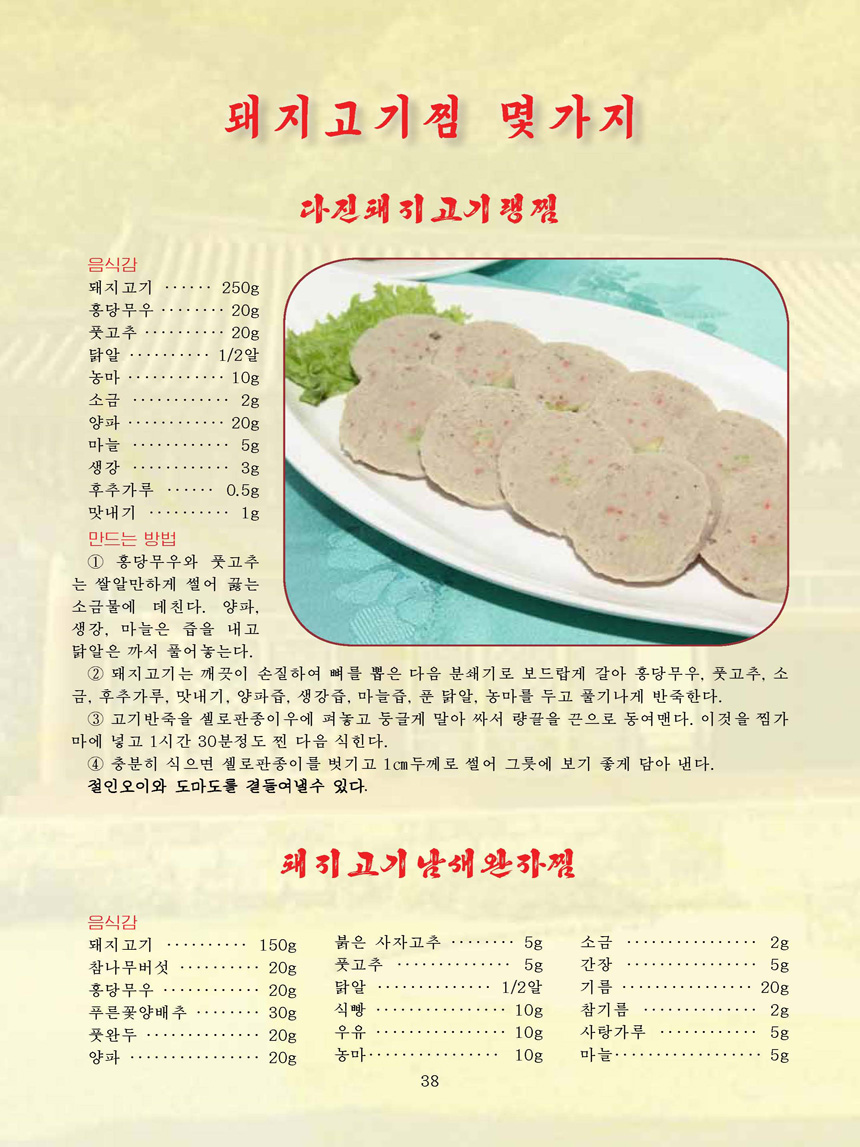 Korean Dishes (No. 3, 2022)