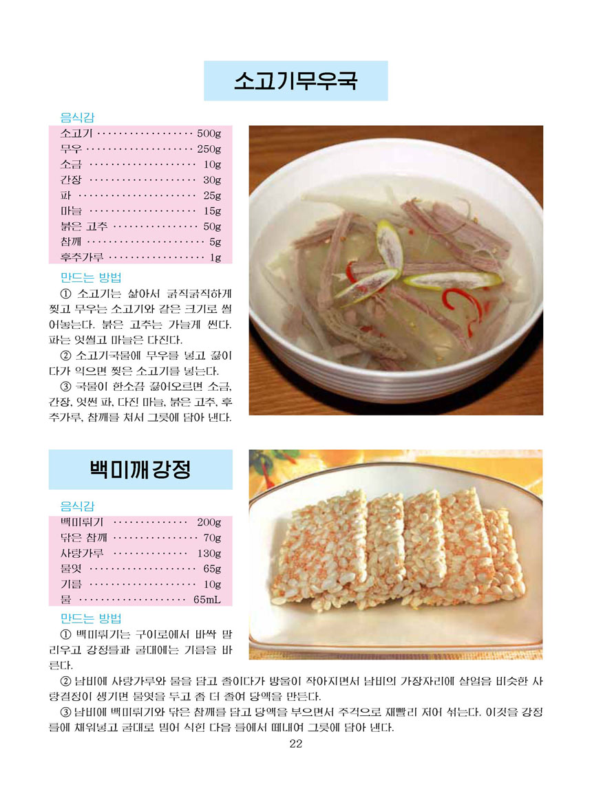 Korean Dishes (No. 4, 2024)