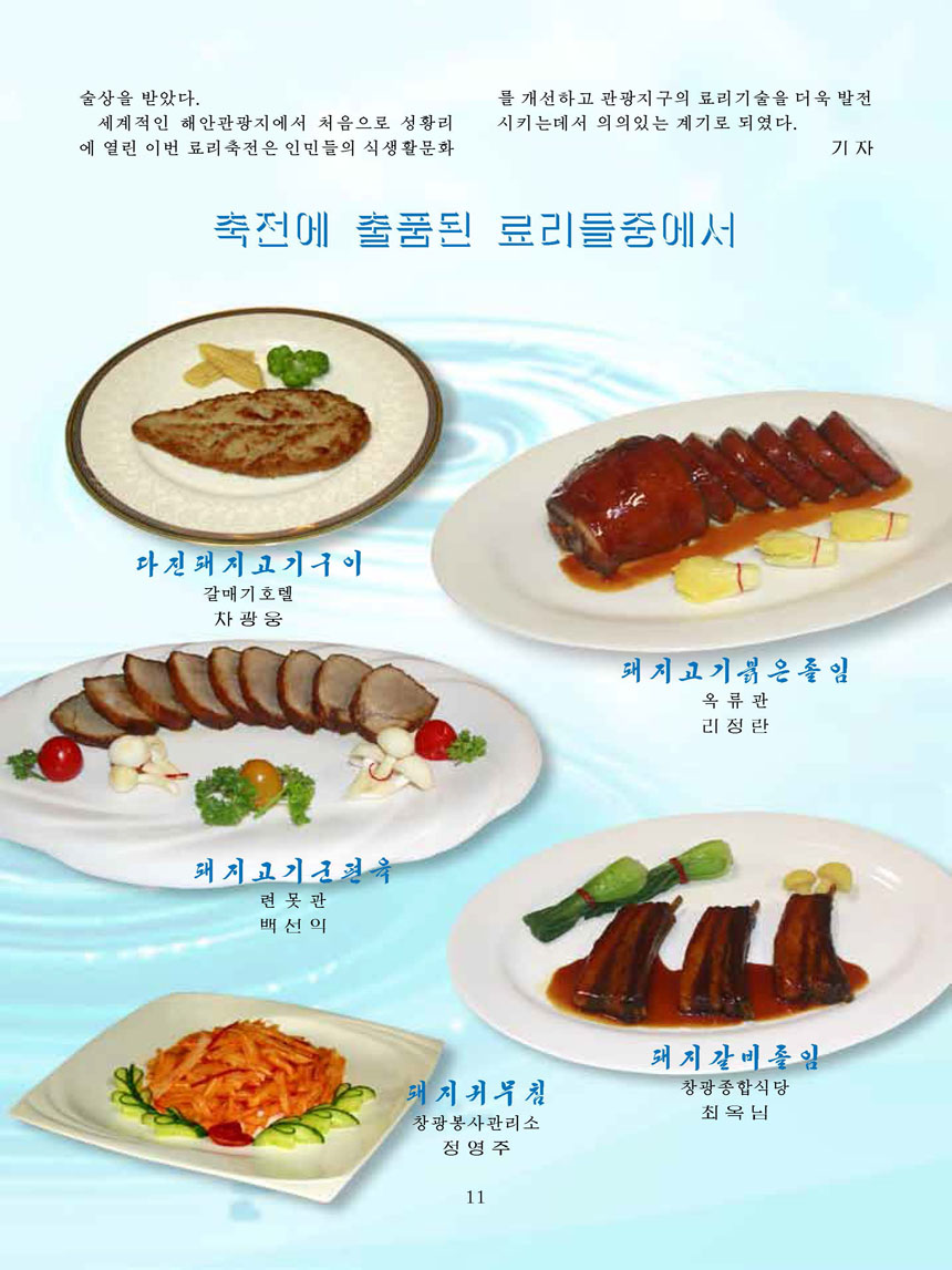 Korean Dishes (No. 4, 2025)