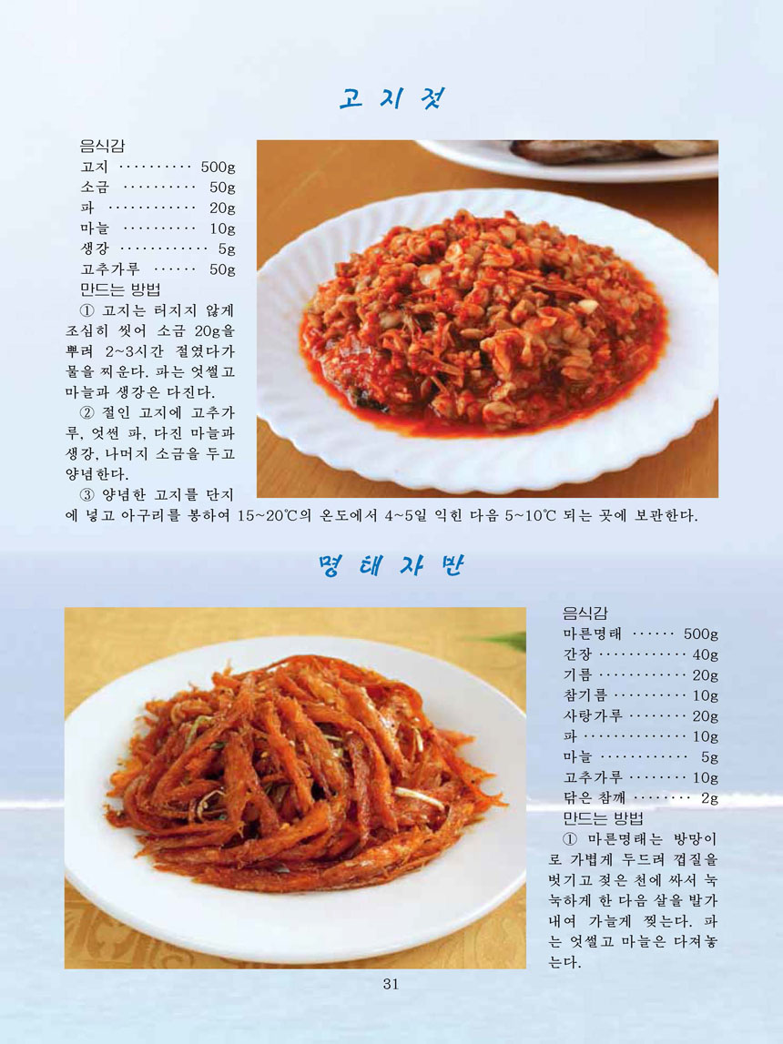Korean Dishes (No. 4, 2025)