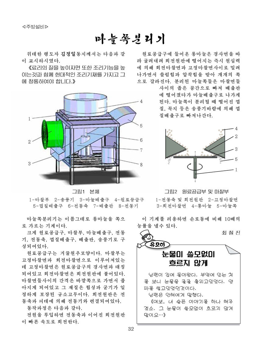 잡지《조선료리》(2022.3호)