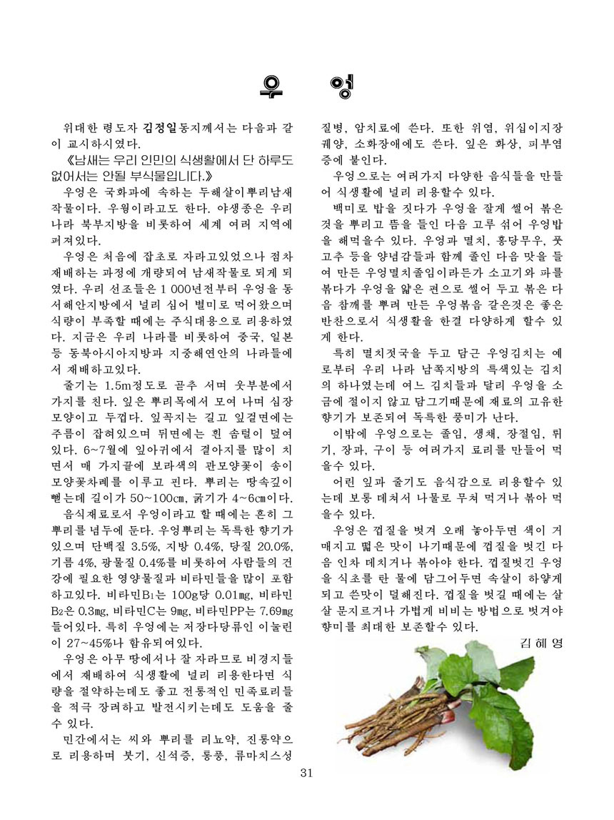 잡지《조선료리》(2023.3호)